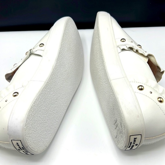 KateSpade  loralia leather sneakers for women size 10M - Picture 7 of 9